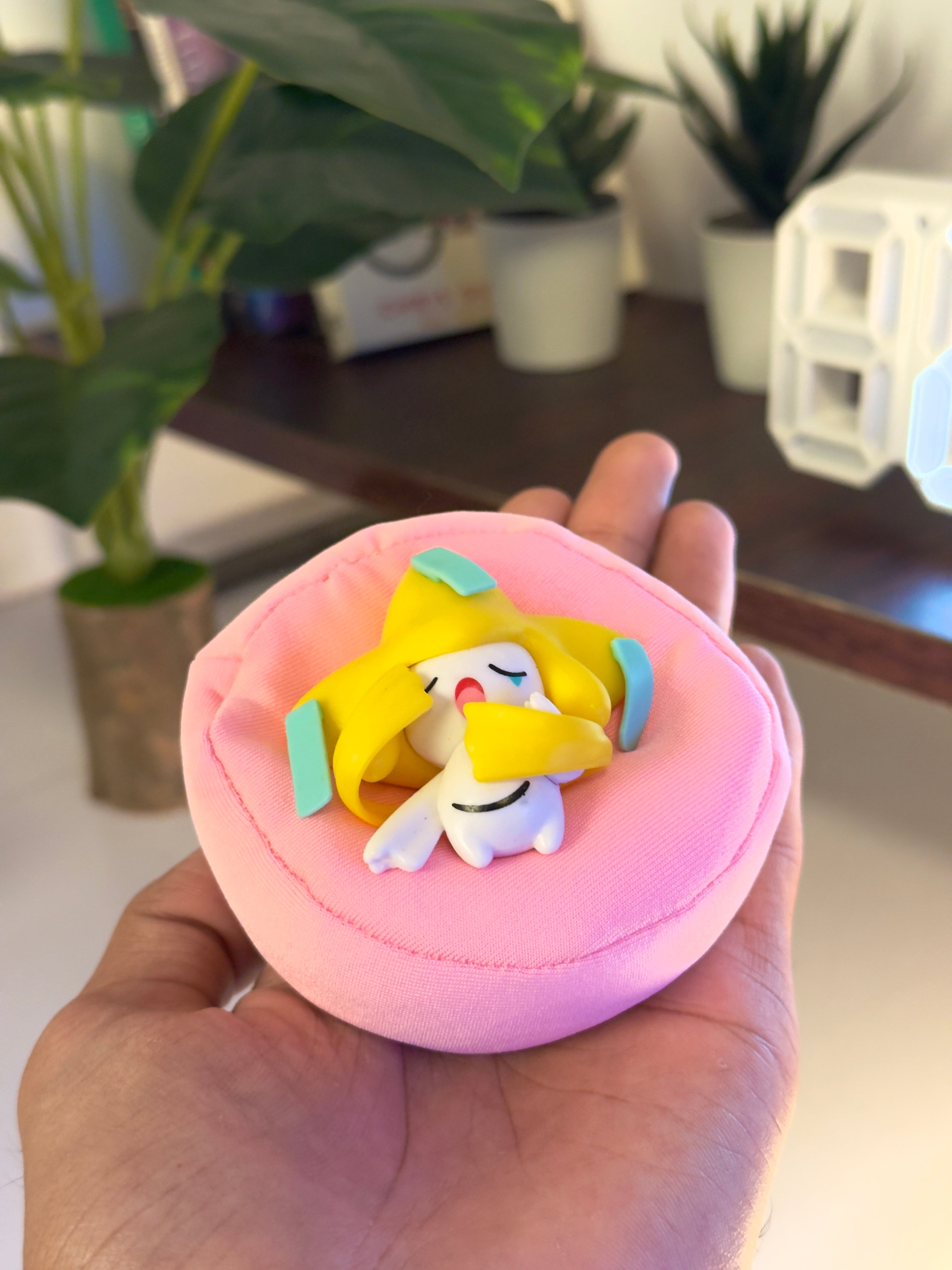 Jirachi Mini Figure – Pokémon Collectible Sleeping Pose