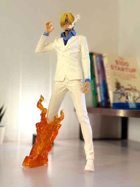 One Piece Vinsmoke Sanji Figure - 32cm Onigashima Raid Statue