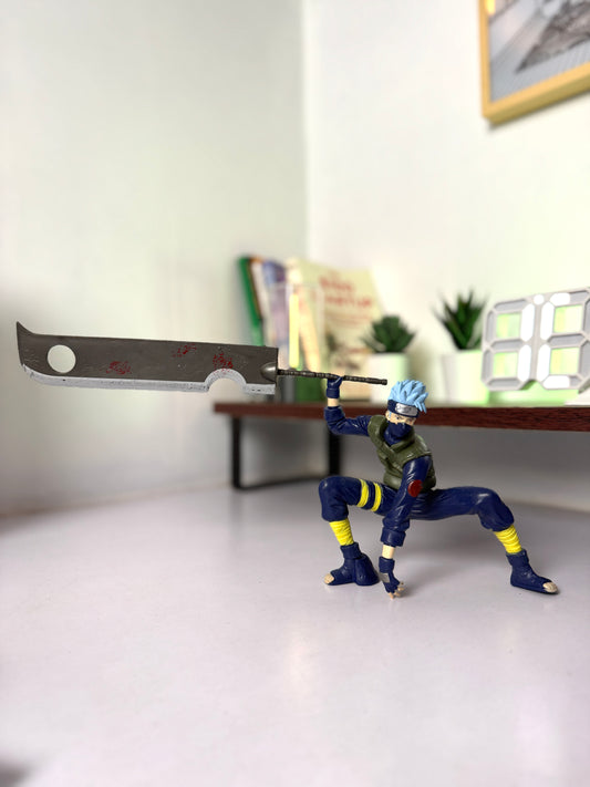 15 cm Kakashi Hatake Figurine with Sword – Naruto Collectible (25 cm Length)