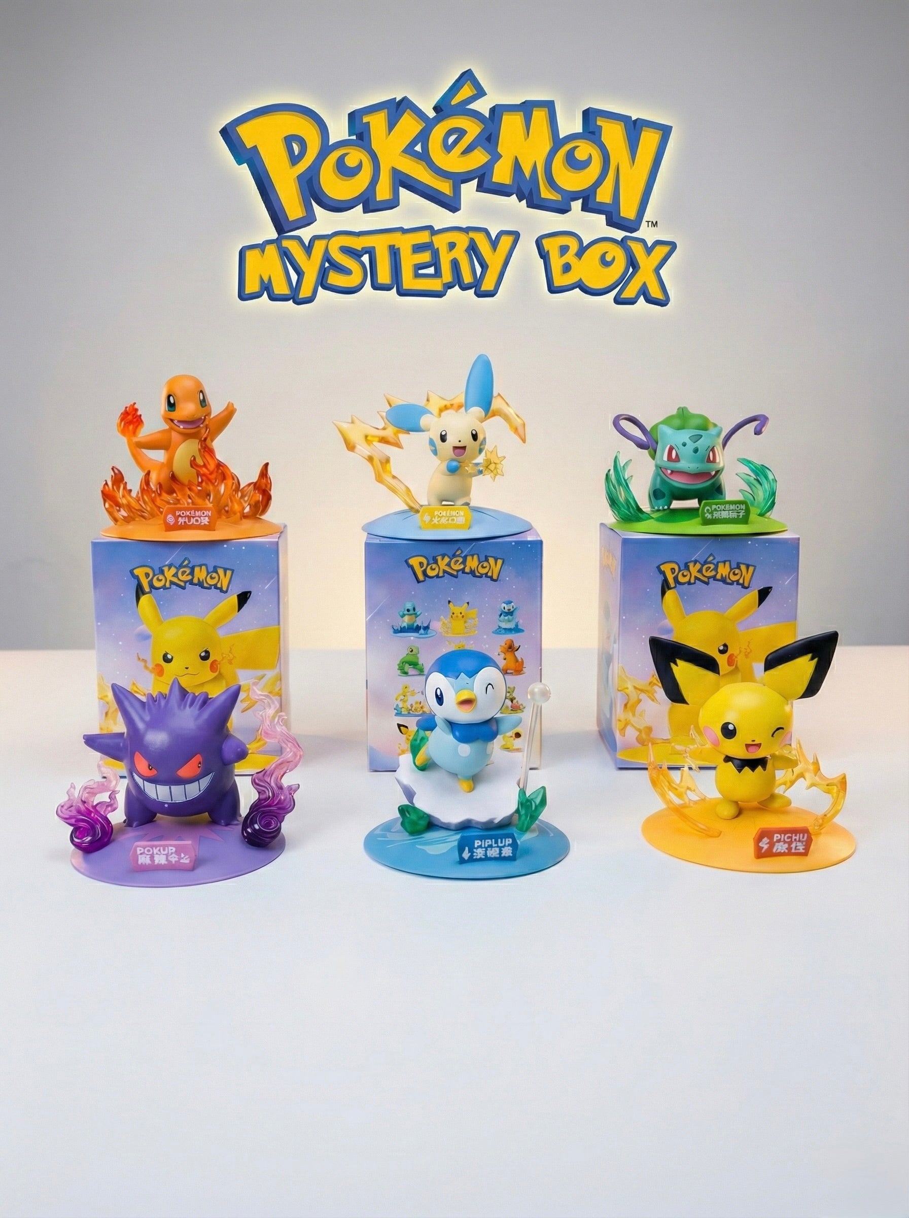 Pokémon Mystery Box – Random Pokémon Anime Action Figure (1 of 6 Collectibles) | Action Nook