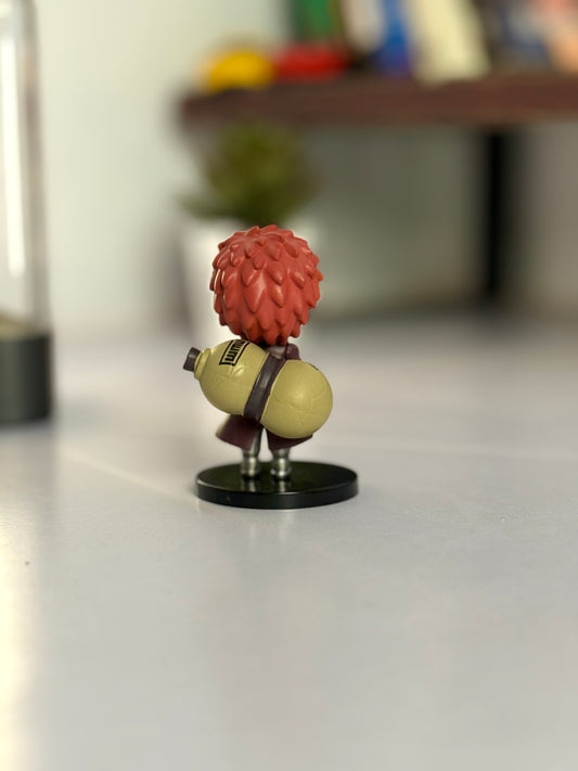 Gaara (Smiling Pose) Mini Action Figure – 7cm | Naruto Anime Collectible