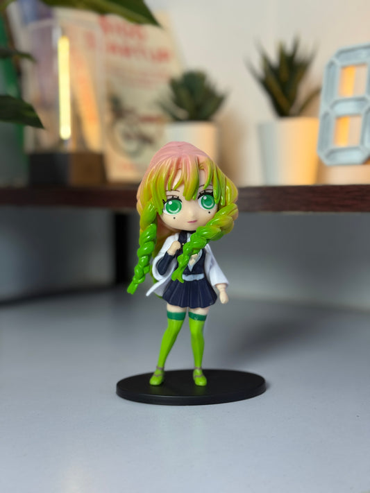 13 cm Mitsuri Kanroji Figurine – Demon Slayer Chibi Style Collectible
