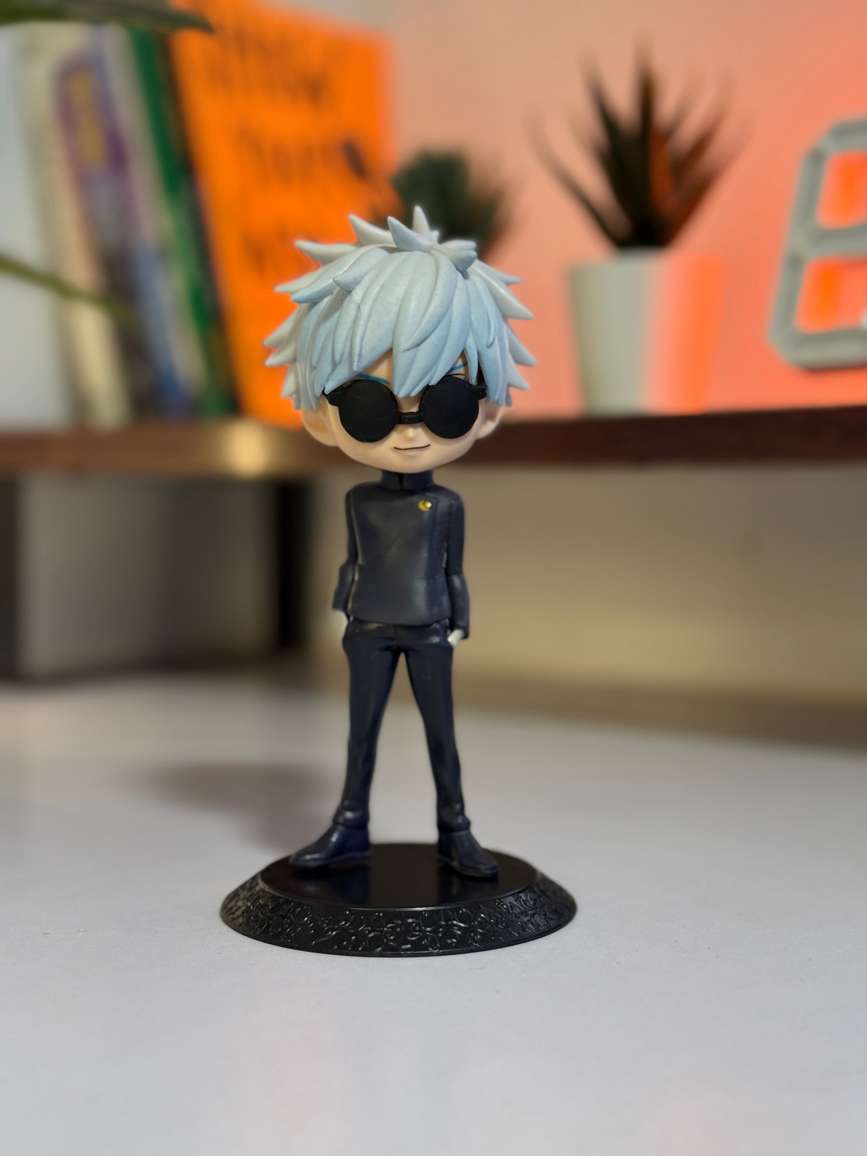 Gojo Satoru Chibi Action Figure – 15cm Cute Edition | Jujutsu Kaisen | Action Nook