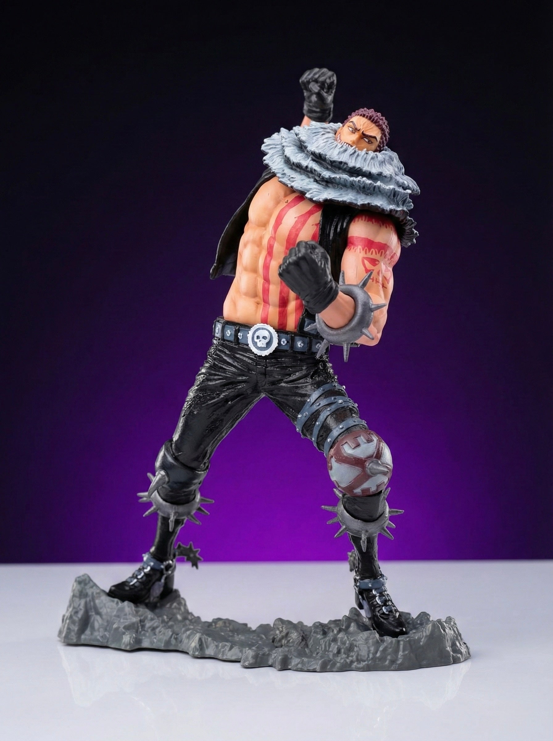 20 cm Katakuri-Inspired One Piece Villain Action Figure – Battle Stance Collectible Statue | Action Nook