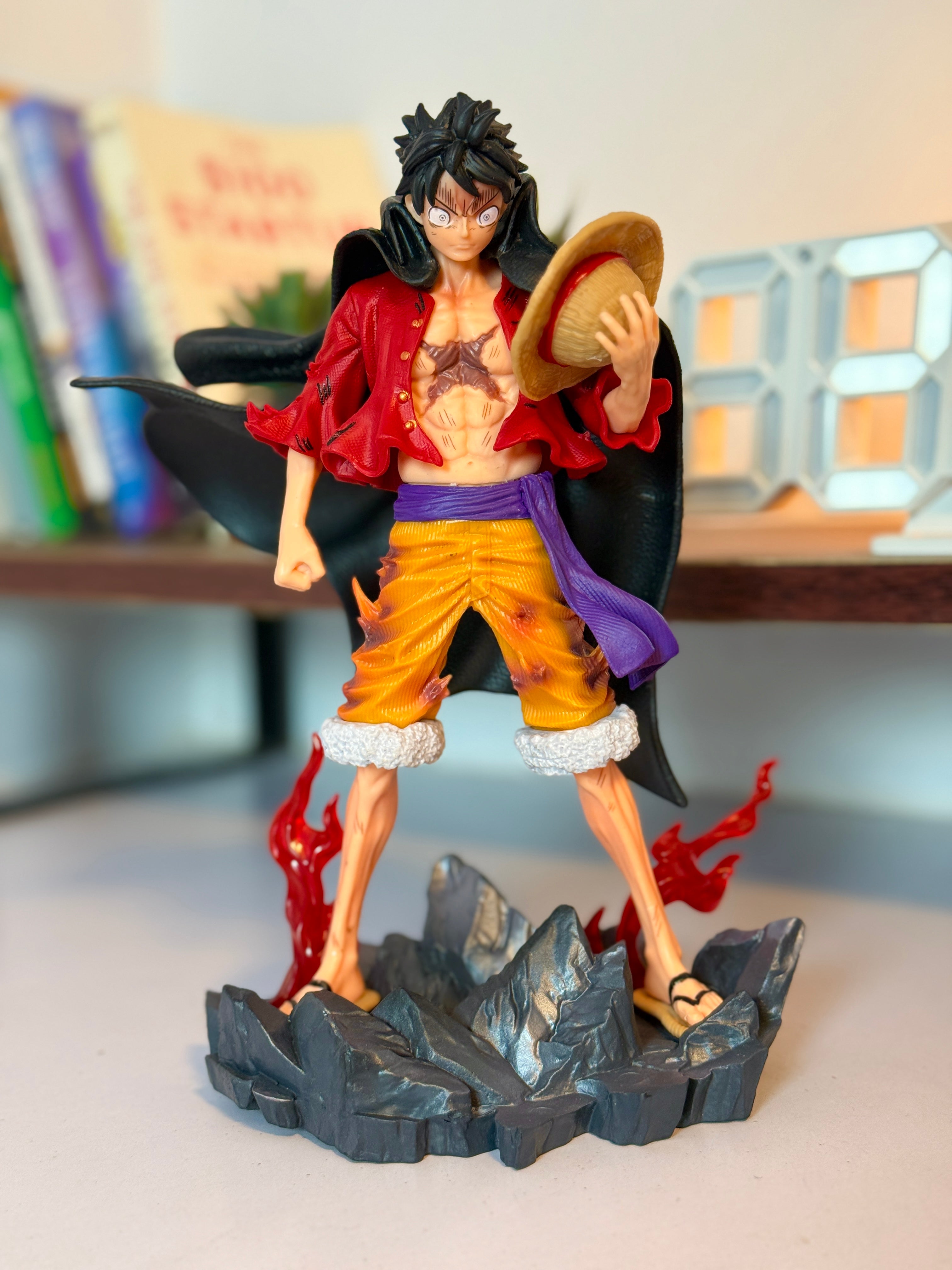 One Piece Monkey D. Luffy Action Figure | 25cm Anime Collectible Model | Straw Hat Pirate Figurine