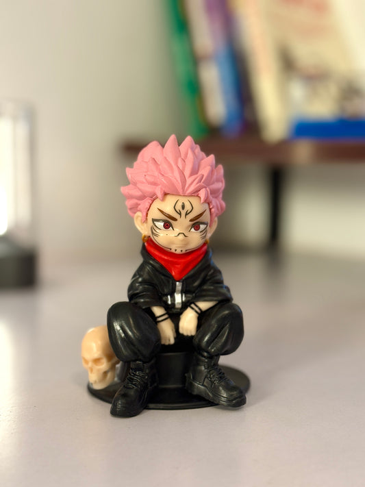 Jujutsu Kaisen Ryomen Sukuna Chibi Figure - 14cm King of Curses Statue