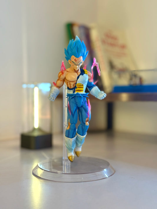 Dragon Ball Super Super Saiyan Blue Evolved Vegeta Figure - 18cm Anime Statue