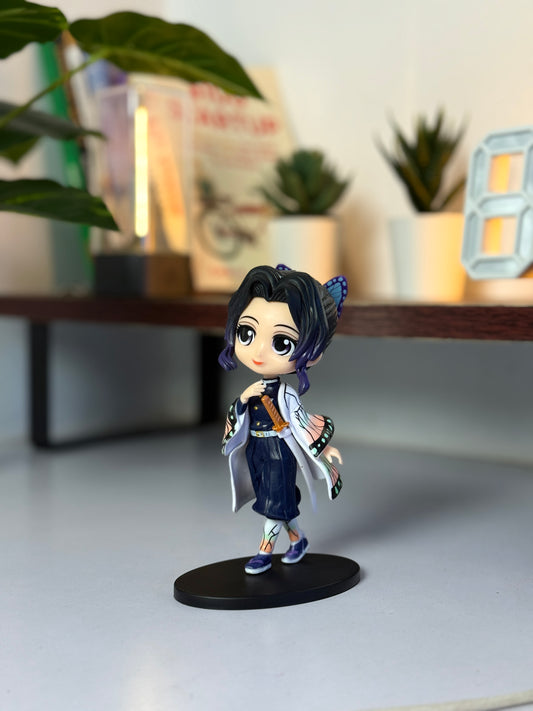 13 cm Shinobu Kocho Figurine – Demon Slayer Chibi Style Collectible
