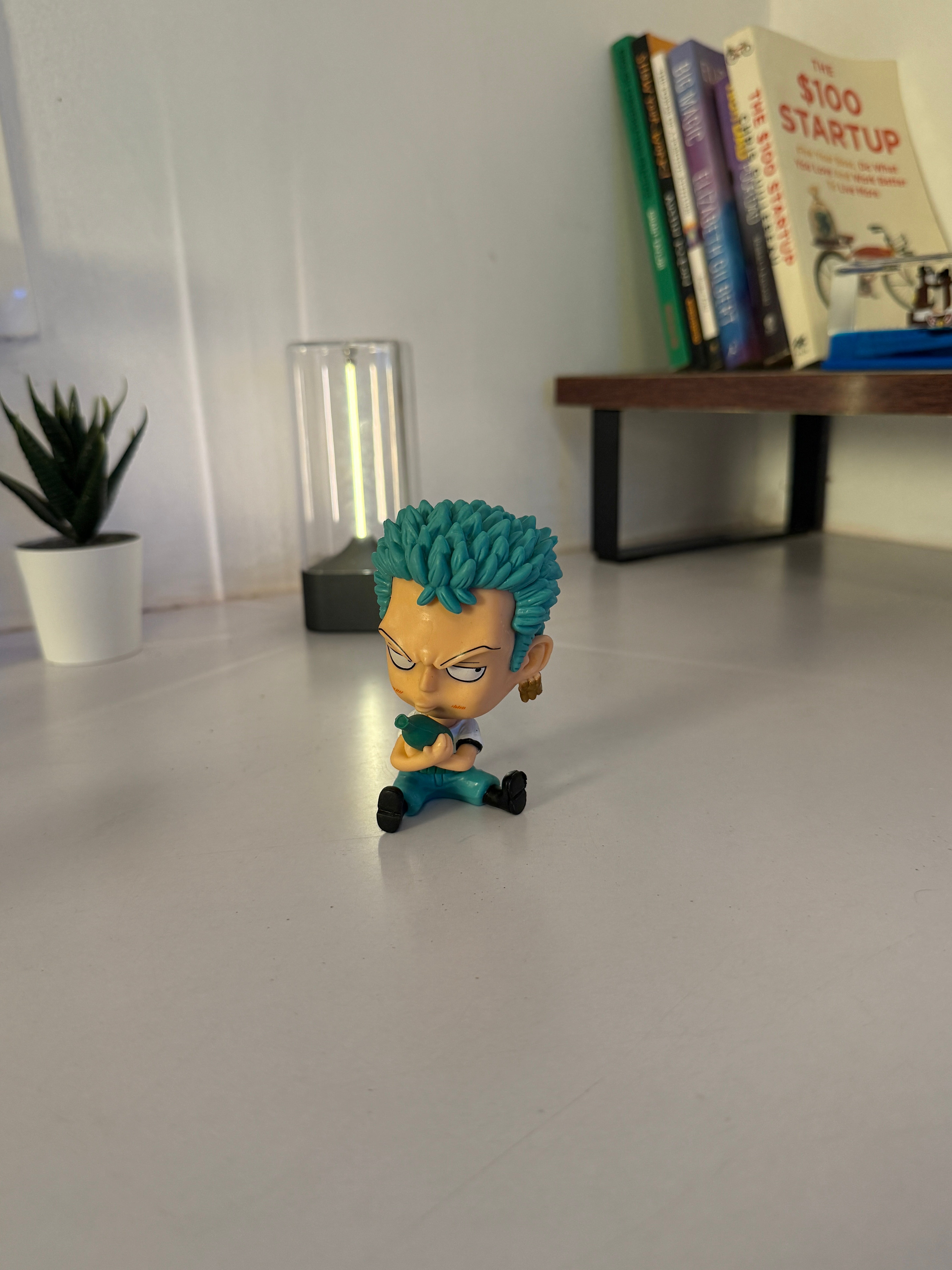 One Piece Roronoa Zoro Chibi Figure - 9cm Collectible Cute Statue