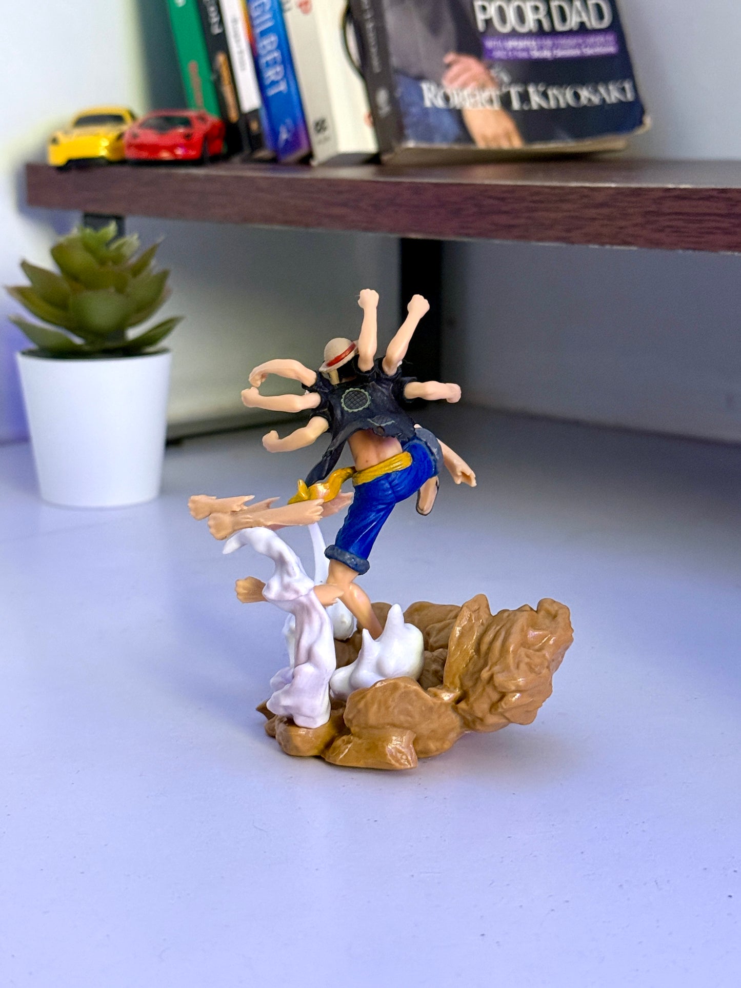 LUFFY BIG PUNCH WITH SMALL LUFFY 20CM BLISTER AND BOX