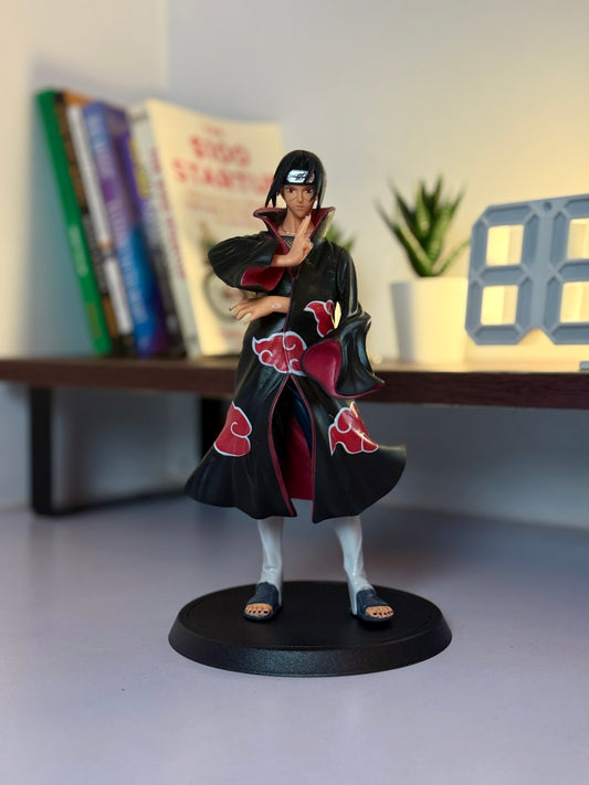 Naruto Shippuden Itachi Uchiha Akatsuki Figure (22cm) | Action Nook
