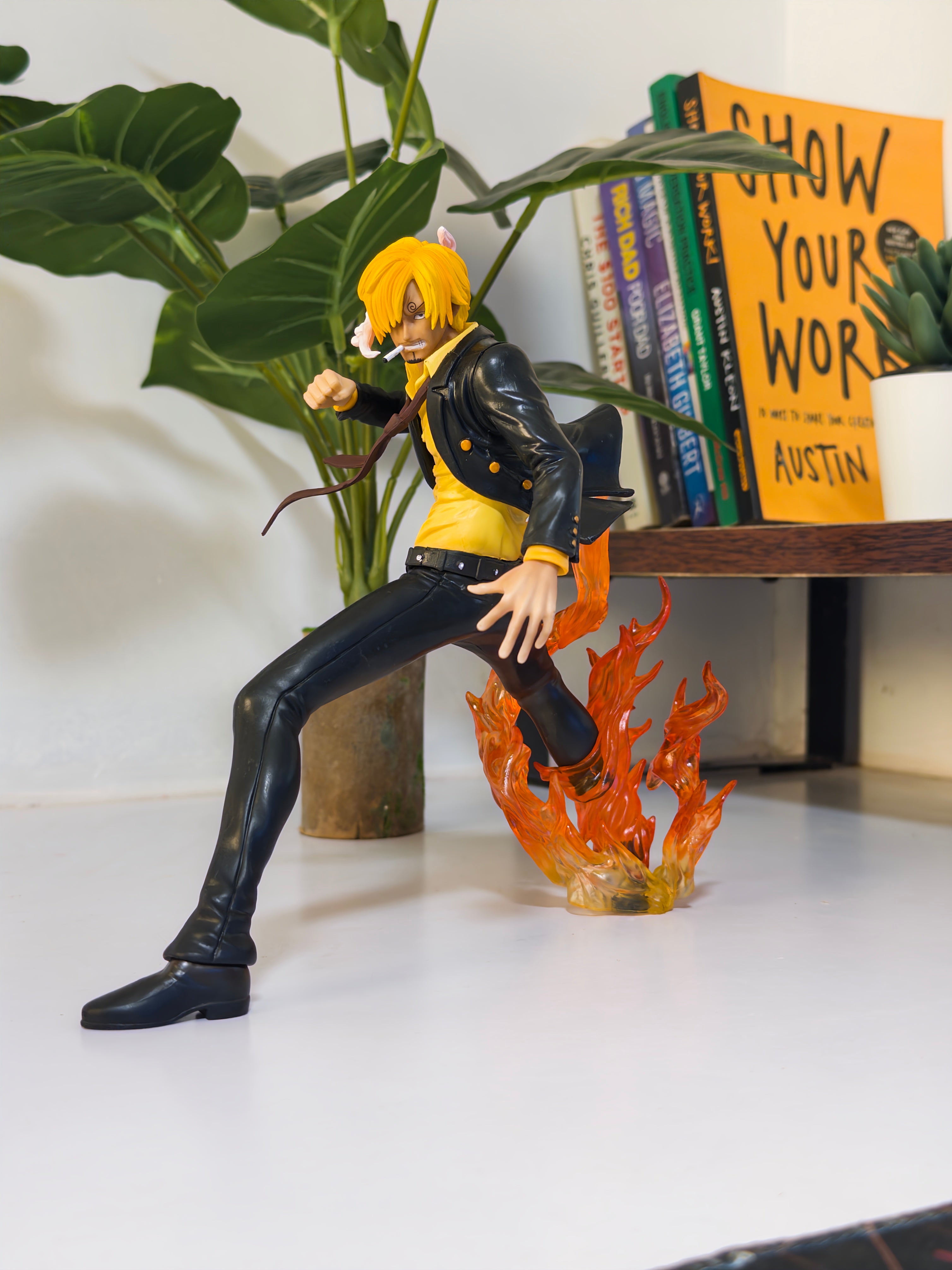 Sanji Diable Jambe One Piece Figure – 20cm Flame Kick Collectible Statue | Action Nook