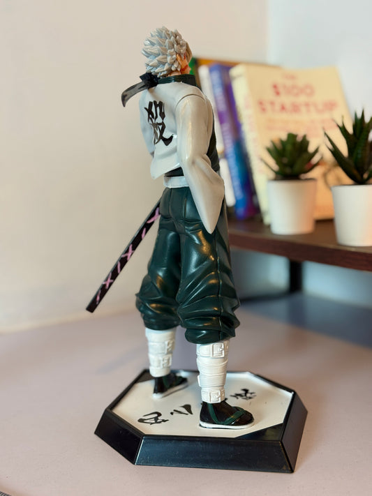 Demon Slayer Sanemi Shinazugawa Figure 30cm | Wind Hashira Collectible Statue