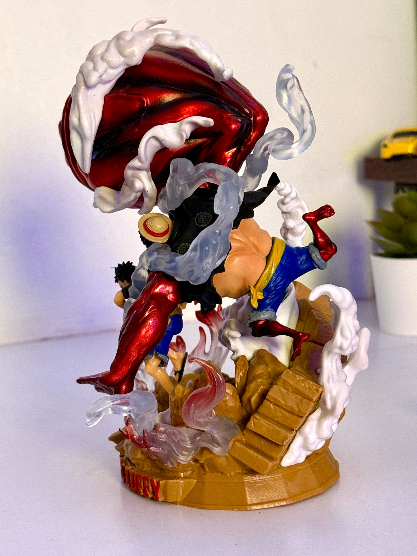 LUFFY BIG PUNCH WITH SMALL LUFFY 20CM BLISTER AND BOX