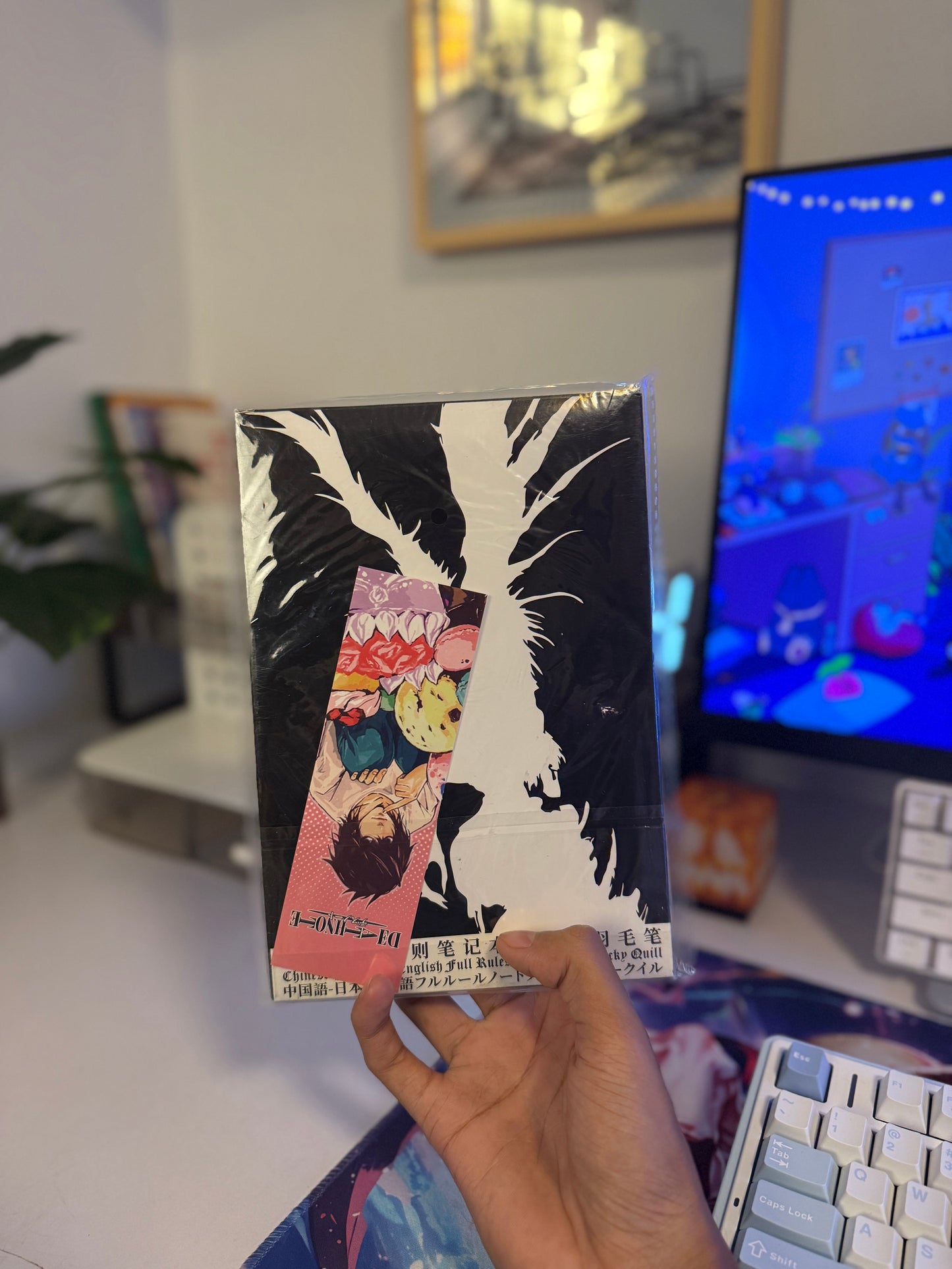 Death Note L Diary with Feather Pen – Anime Stationery Collectible