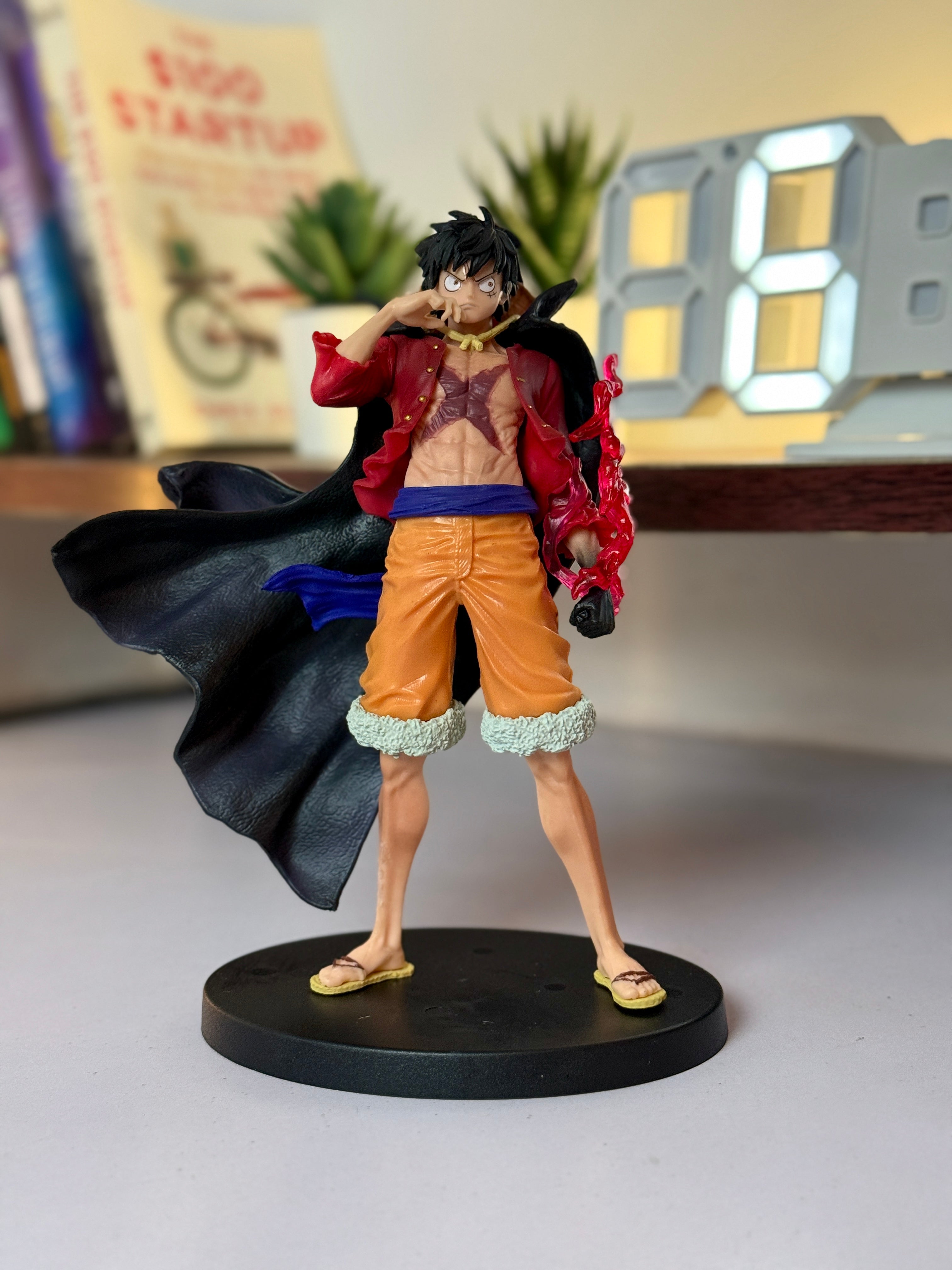 One Piece Monkey D. Luffy 19cm Action Figure – Fire Fist Pose Anime Collectible Statue