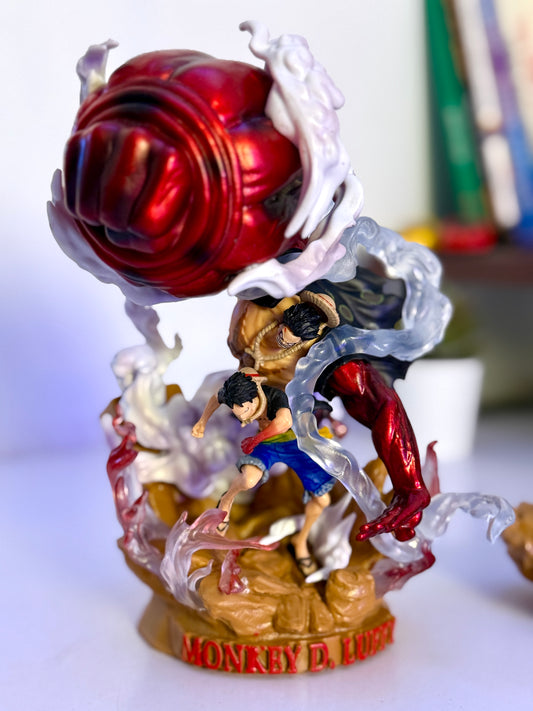LUFFY BIG PUNCH WITH SMALL LUFFY 20CM BLISTER AND BOX