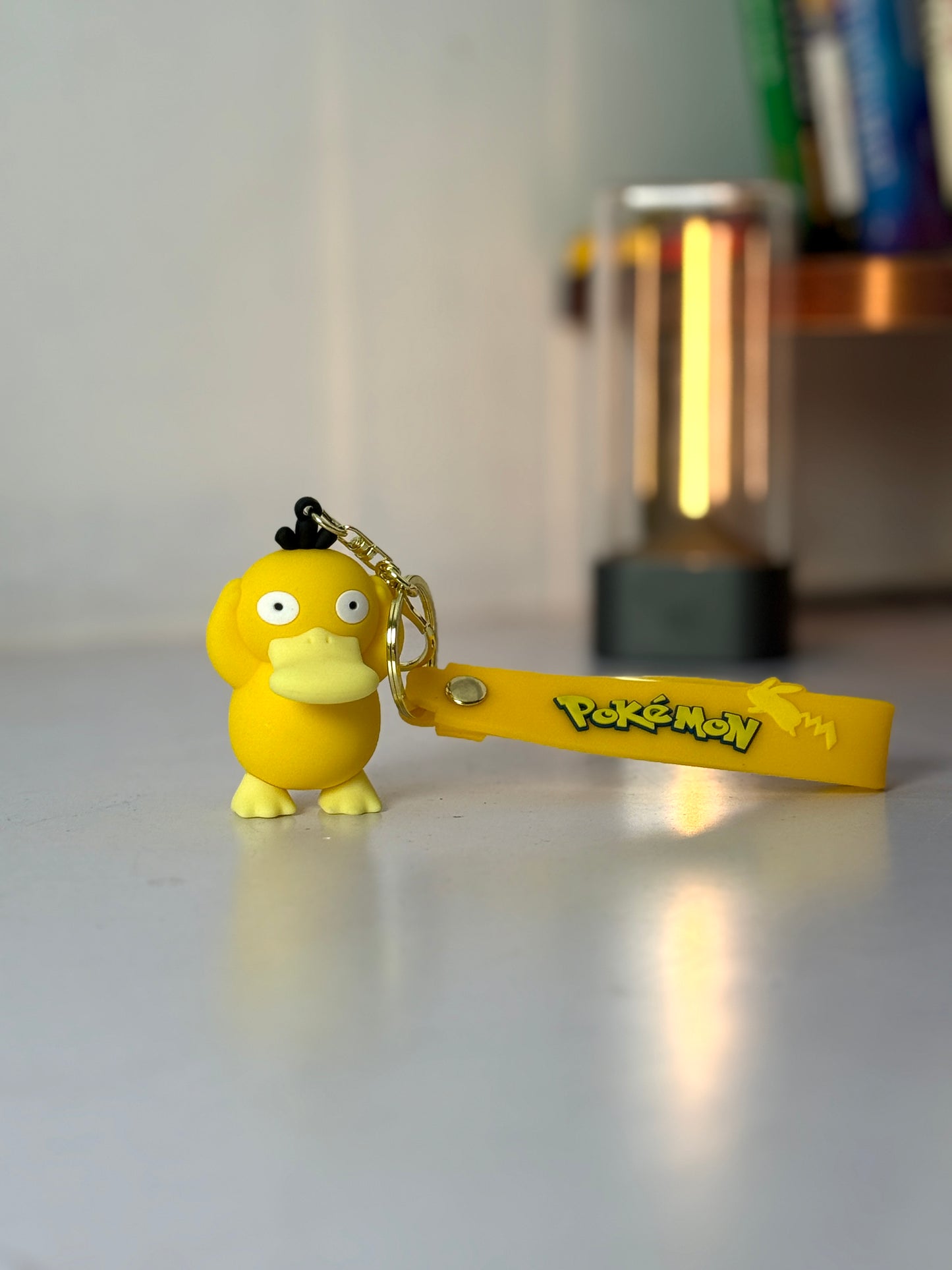 Pokémon Psyduck 3D Silicone Soft Keychain (7-10 cm)
