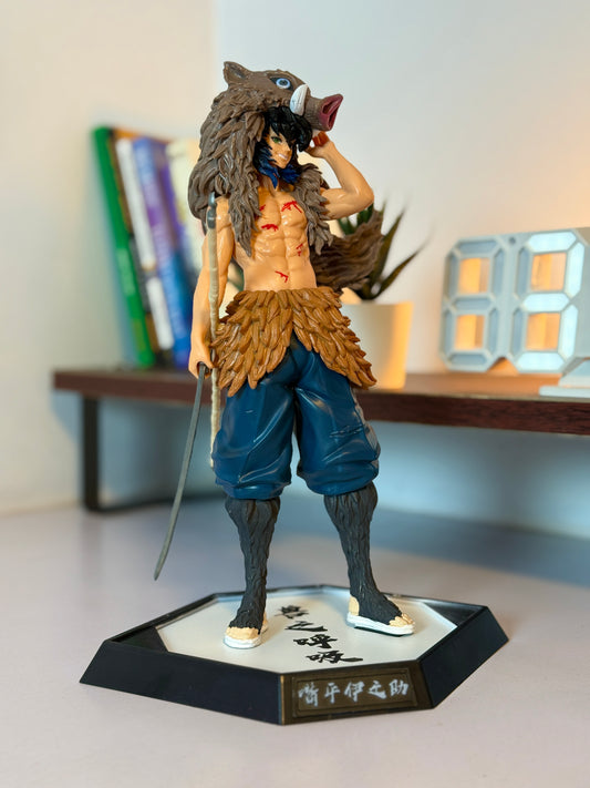 Demon Slayer Inosuke Hashibira Figure 30cm, Kimetsu no Yaiba Collectible Statue, Anime Action Figure