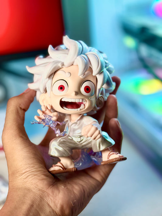 Gear 5 Luffy Anime Figure – Premium One Piece Collectible Toy