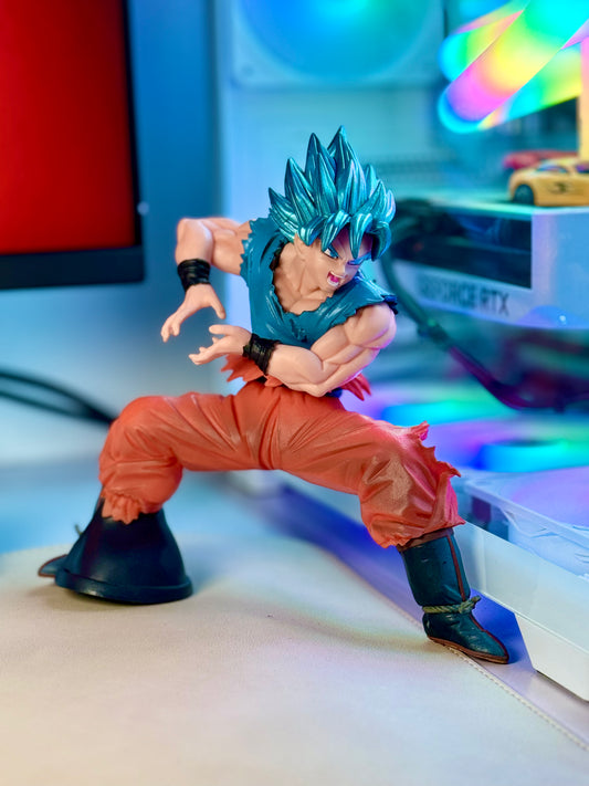 Goku Super Saiyan Blue 19cm Action Figure – Dragon Ball Super Collectible Statue