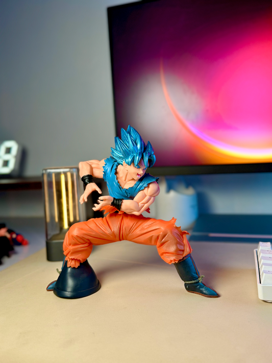 Goku Super Saiyan Blue 19cm Action Figure – Dragon Ball Super Collectible Statue