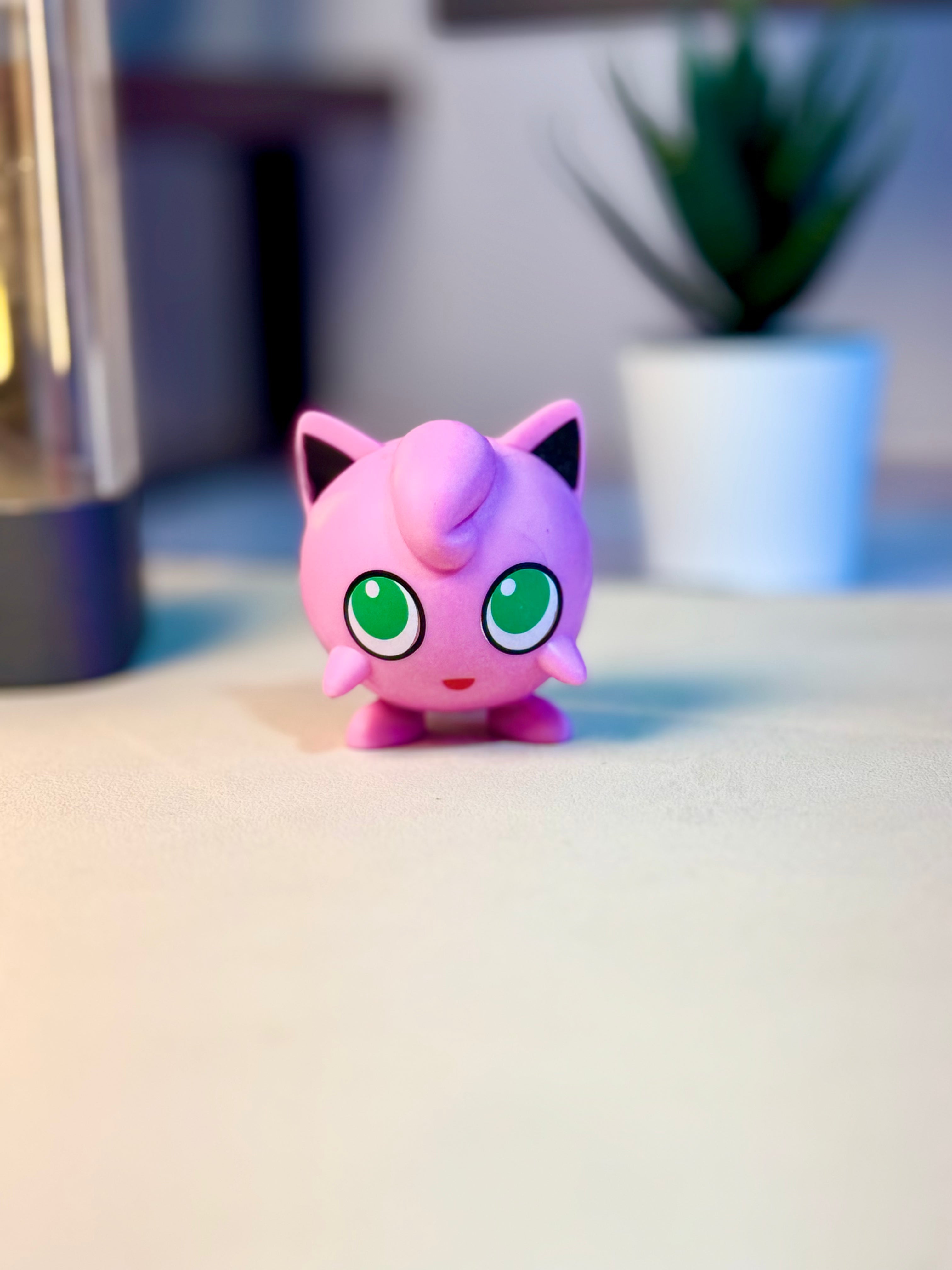 Jigglypuff – 7cm Pokémon Figure | Soft Vinyl Collectible