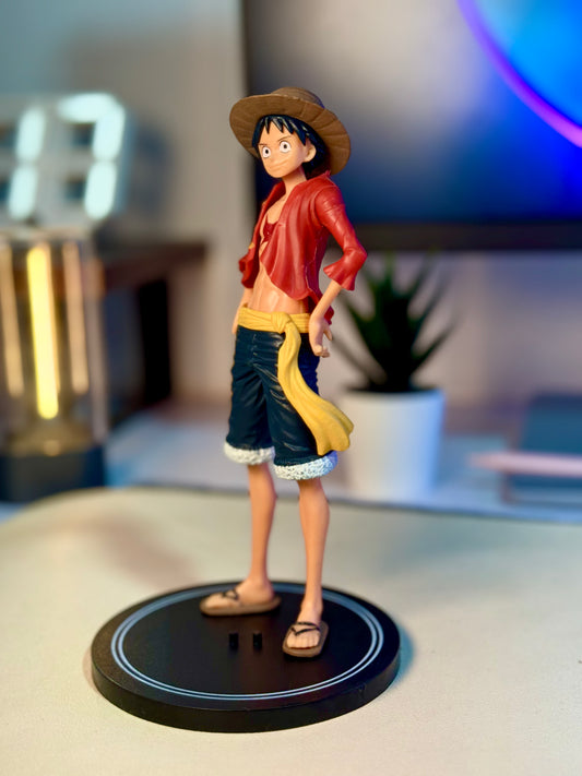 Monkey D. Luffy Action Figure – One Piece Anime Collectible Model Toy (18cm)