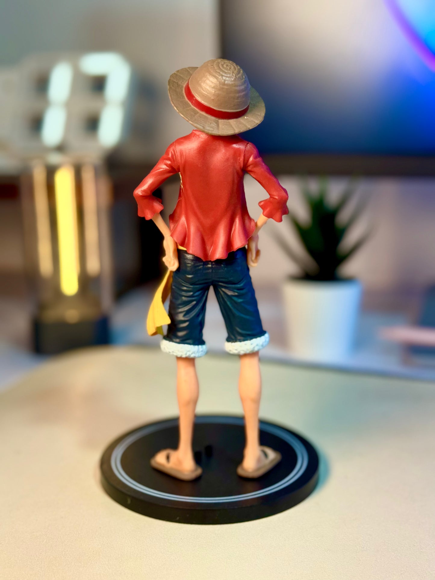 Monkey D. Luffy Action Figure – One Piece Anime Collectible Model Toy (18cm)