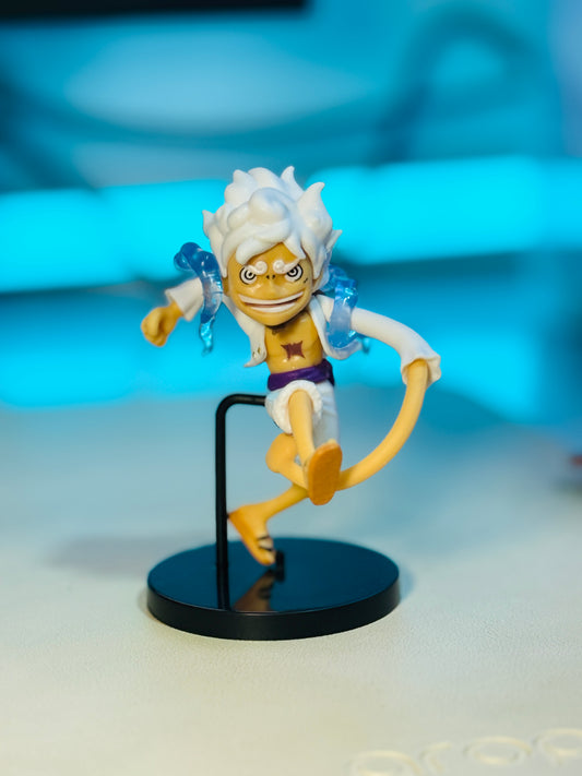 Luffy Gear 5 Anime Action Figure – 12cm | One Piece Collectible