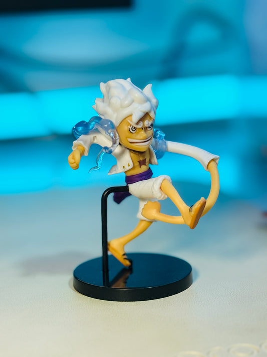 Luffy Gear 5 Anime Action Figure – 12cm | One Piece Collectible