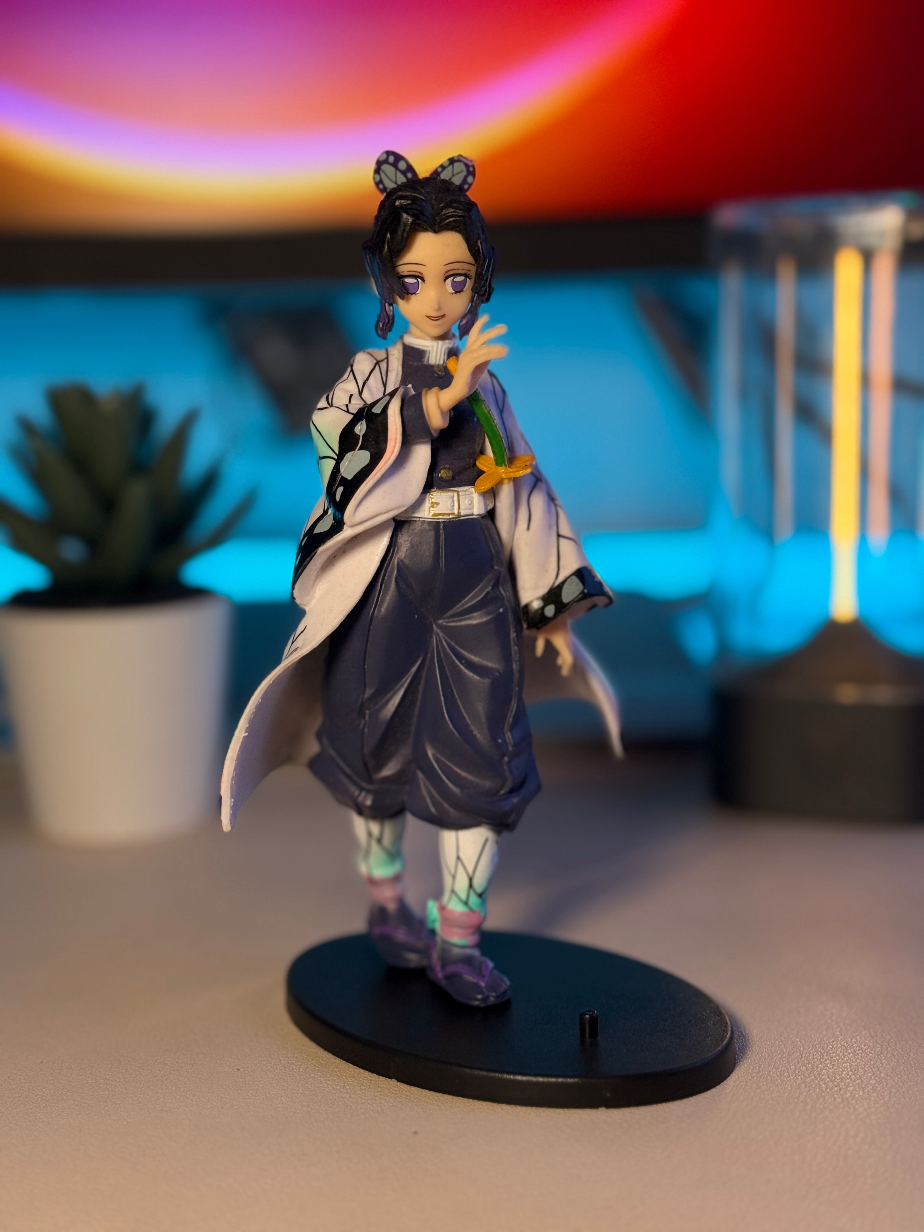 Shinobu Kocho Demon Slayer Anime Figure – 15 cm PVC Collectible Model