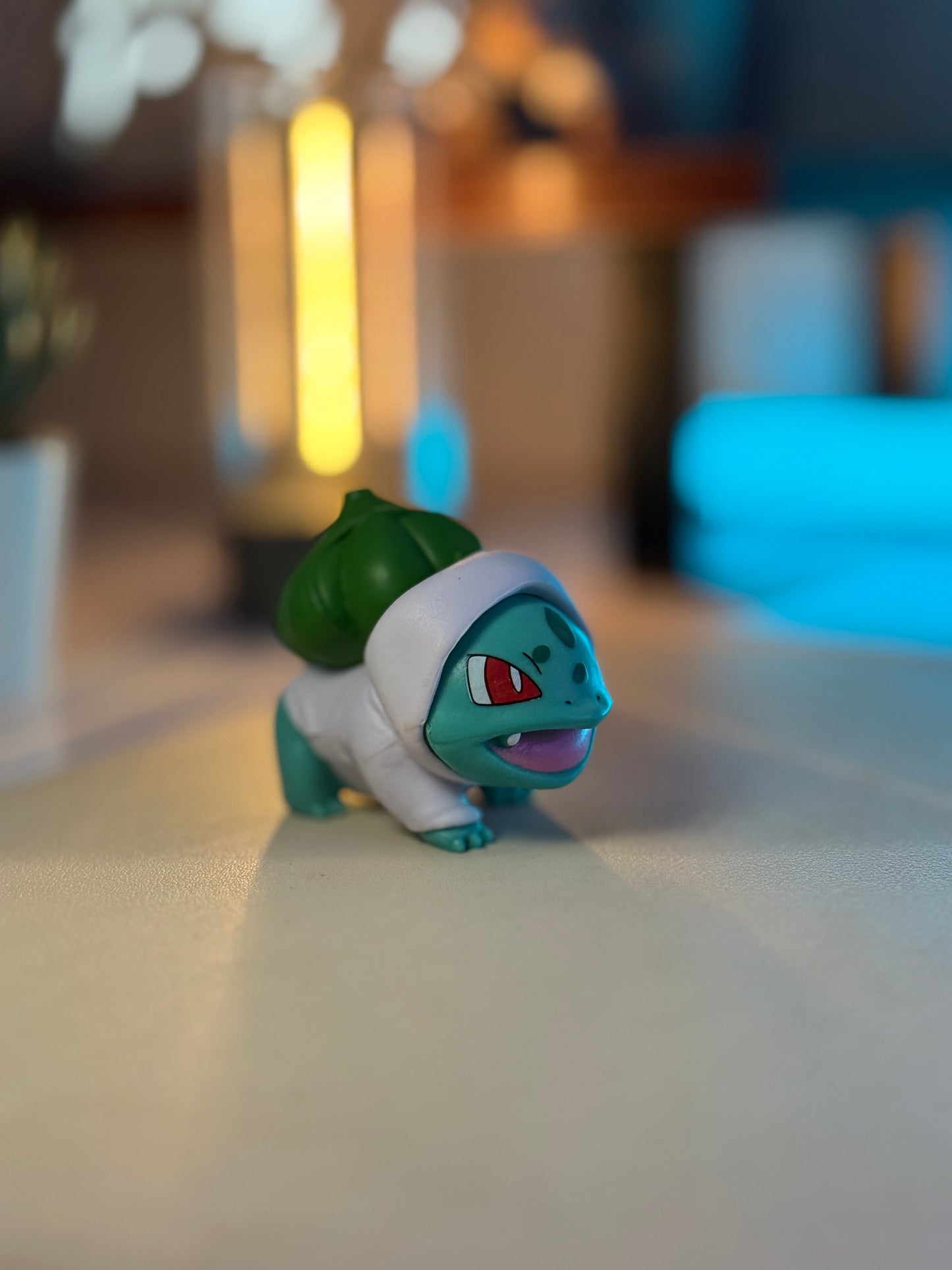 Bulbasaur Hoodie Figure – 10cm Pokémon Collectible with Streetwear Design
