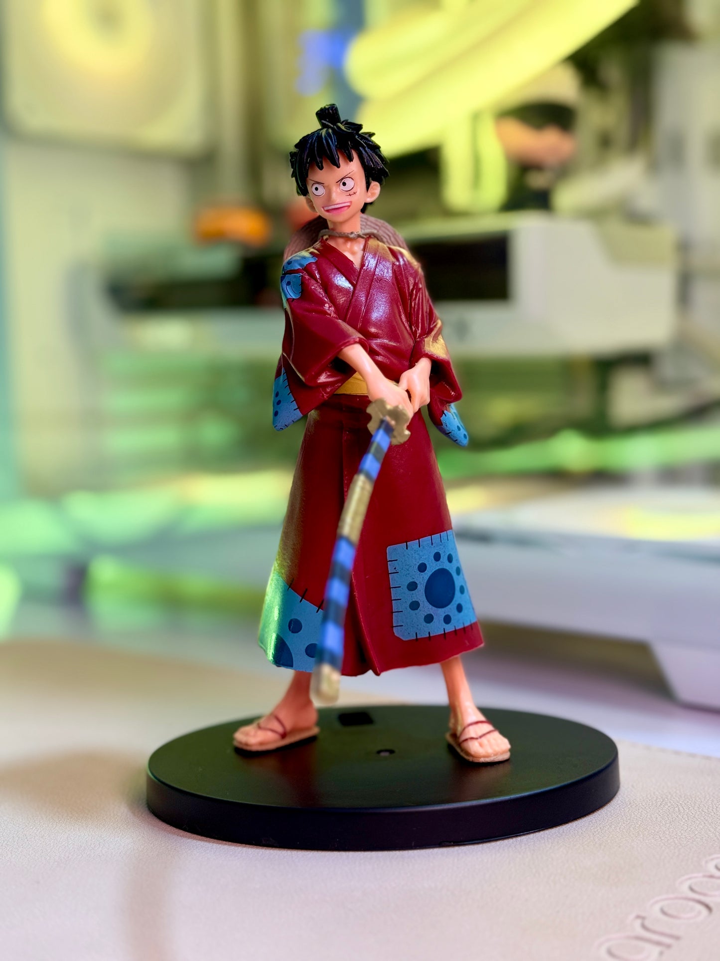 Monkey D. Luffy Wano Arc Figure - 18cm One Piece Samurai Outfit Collectible