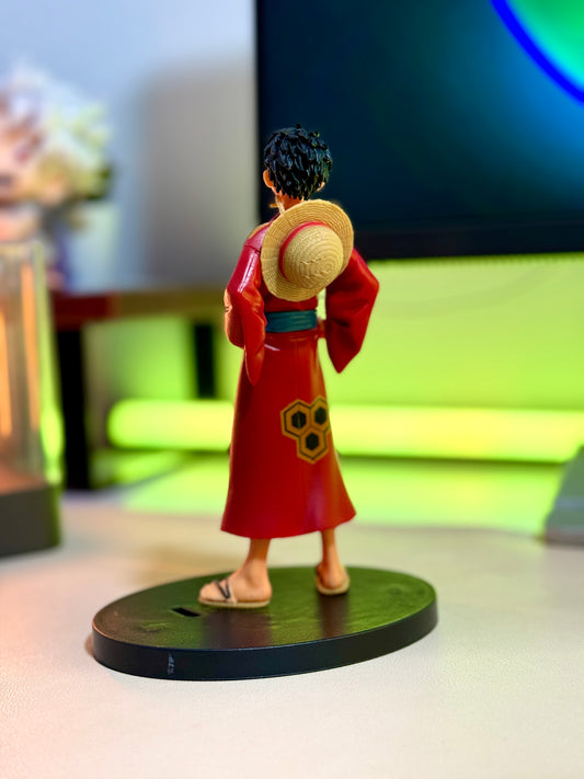 Monkey D. Luffy Kimono Figure - 18cm One Piece Wano Arc Collectible