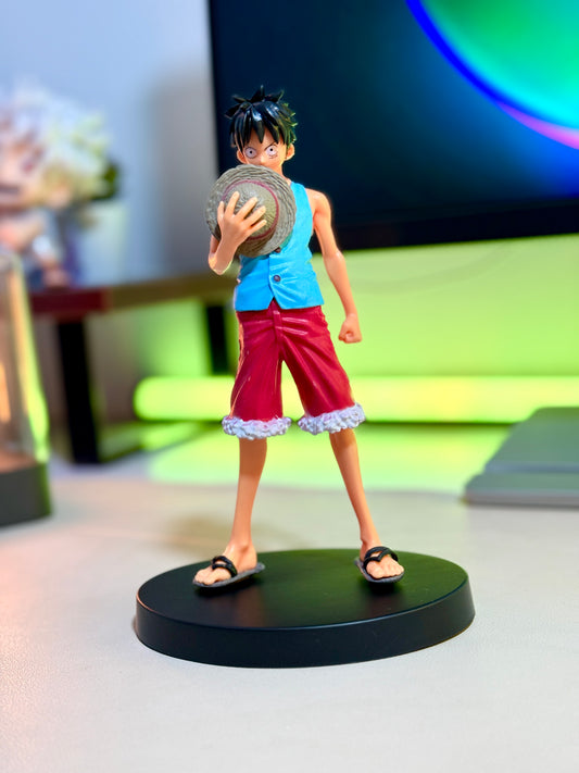 Monkey D. Luffy Standing Figure - 18cm One Piece Straw Hat Pirate Collectible