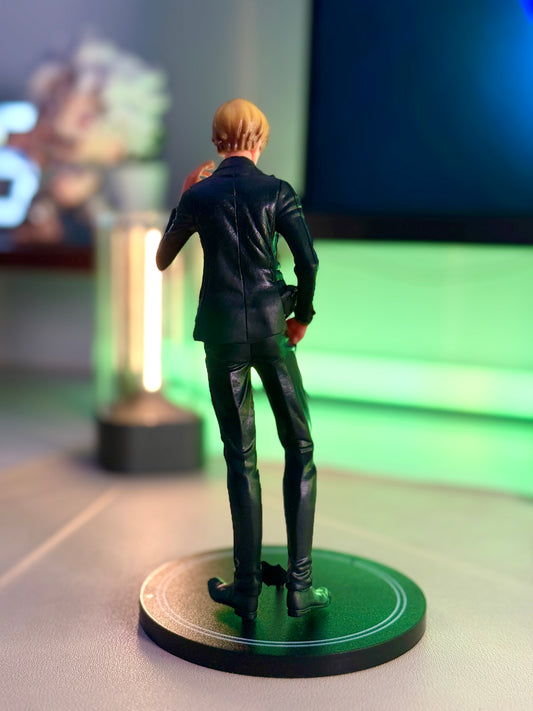 Sanji Standing Figure - 18cm One Piece Black Suit Collectible