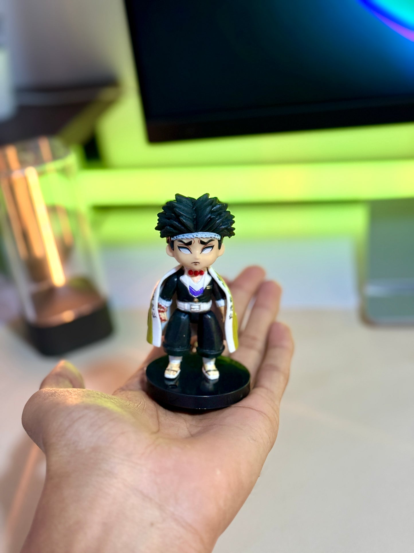 Gyomei Himejima Chibi Figure - 8.5cm Demon Slayer Stone Hashira Collectible