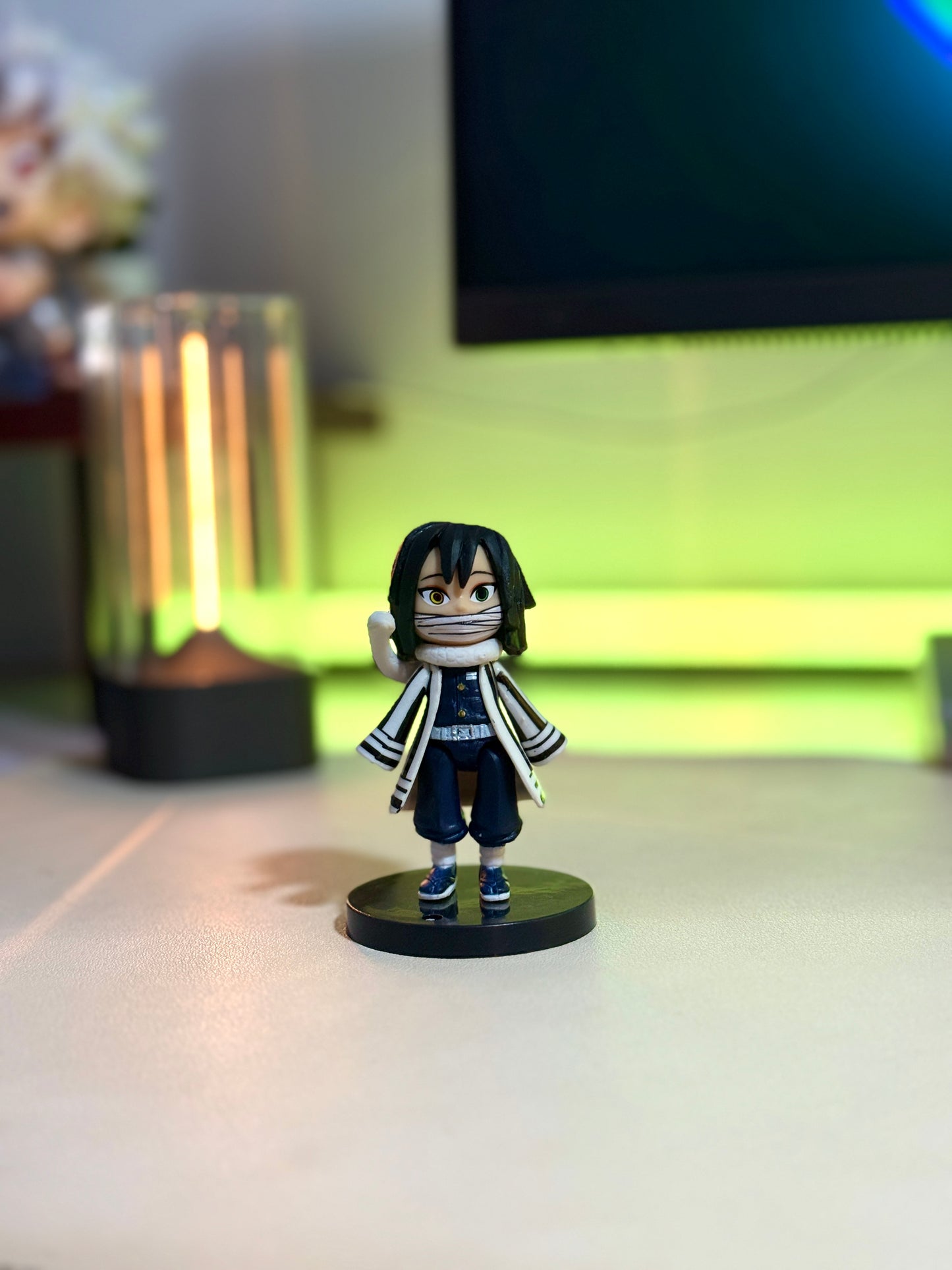 Obanai Iguro Chibi Figure - 8.5cm Demon Slayer Serpent Hashira Collectible