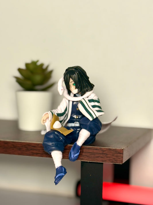 Obanai Iguro Sitting Figure - 15cm Demon Slayer Serpent Hashira Collectible
