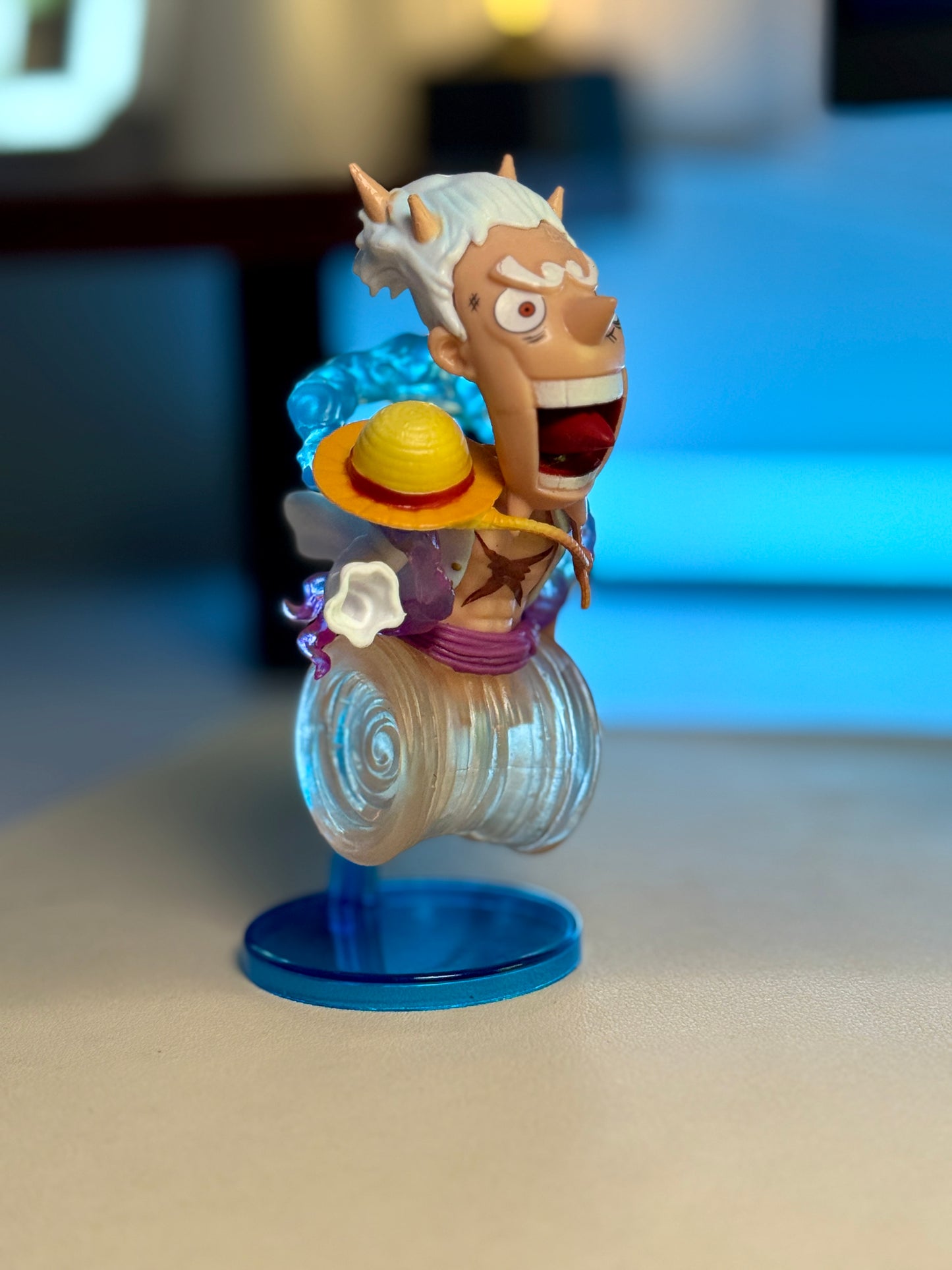 Monkey D. Luffy Gear 5 Figure - 12cm One Piece Nika God Collectible