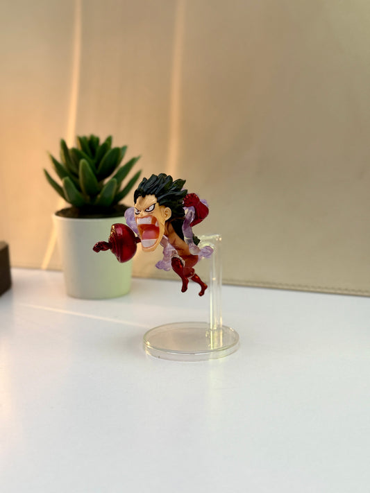 Monkey D. Luffy Gear 4 Tankman Figure - 8cm One Piece Dynamic Pose Collectible