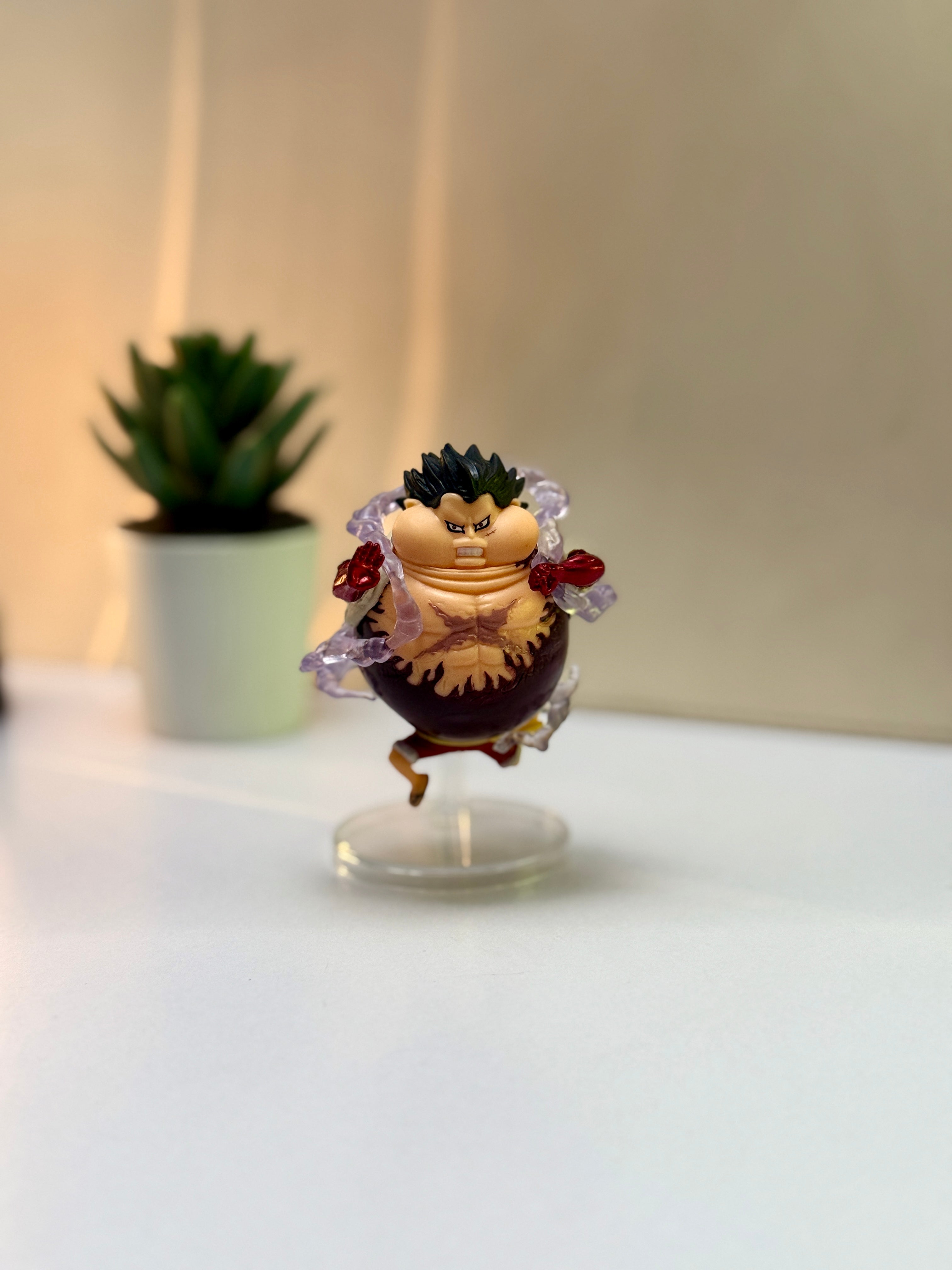 Monkey D. Luffy Gear 4 Tankman Figure - 8cm One Piece Dynamic Pose Collectible