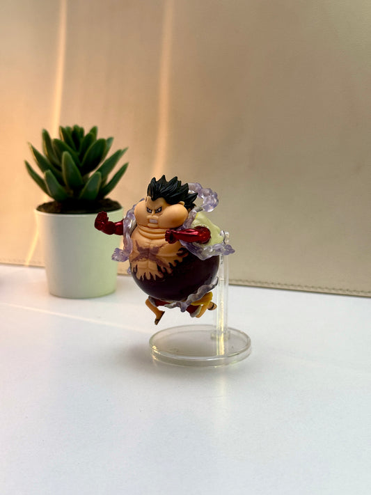 Monkey D. Luffy Gear 4 Tankman Figure - 8cm One Piece Dynamic Pose Collectible