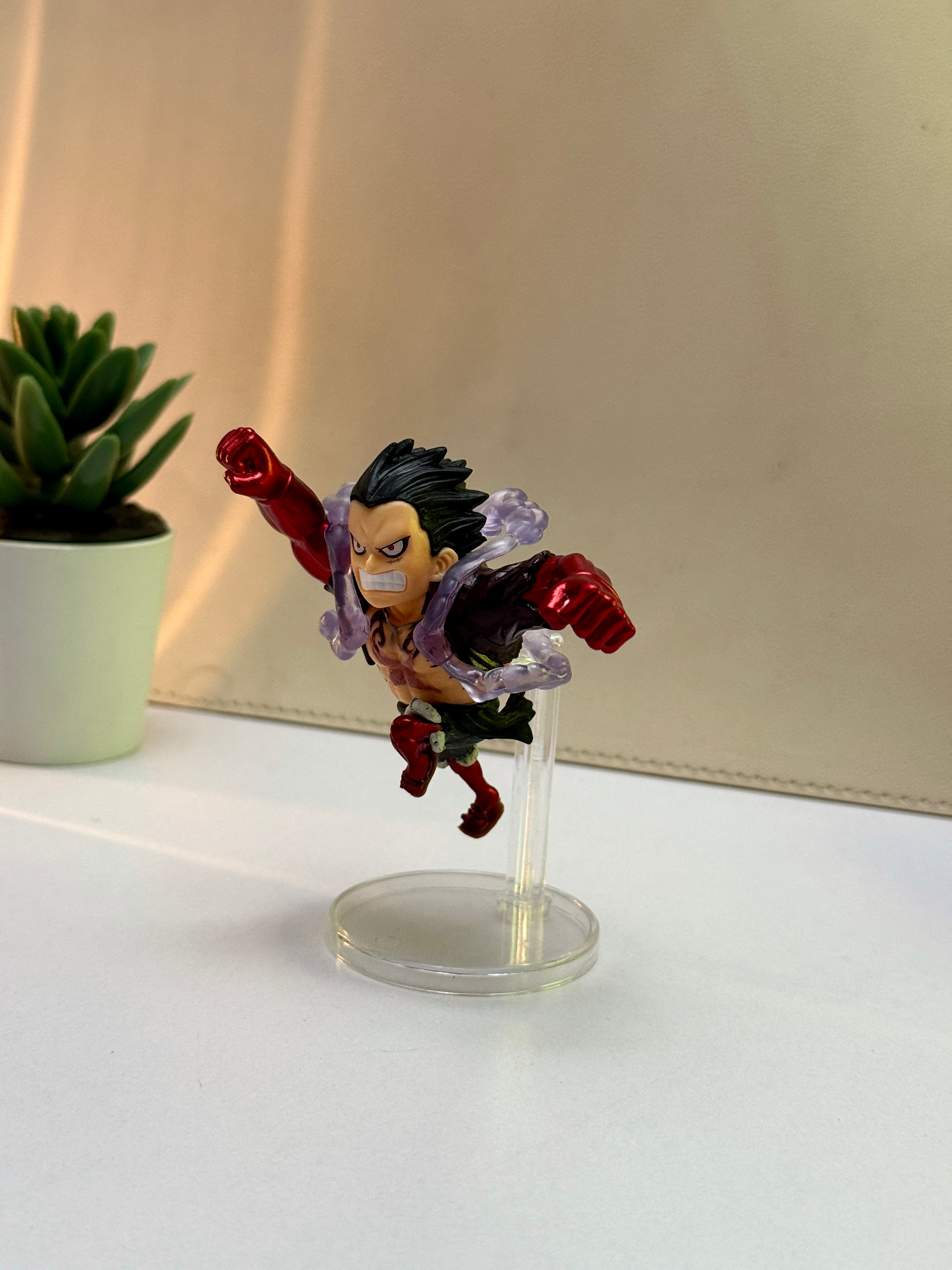 Monkey D. Luffy Gear 4 Dynamic Figure - 10cm One Piece WCF Collectible