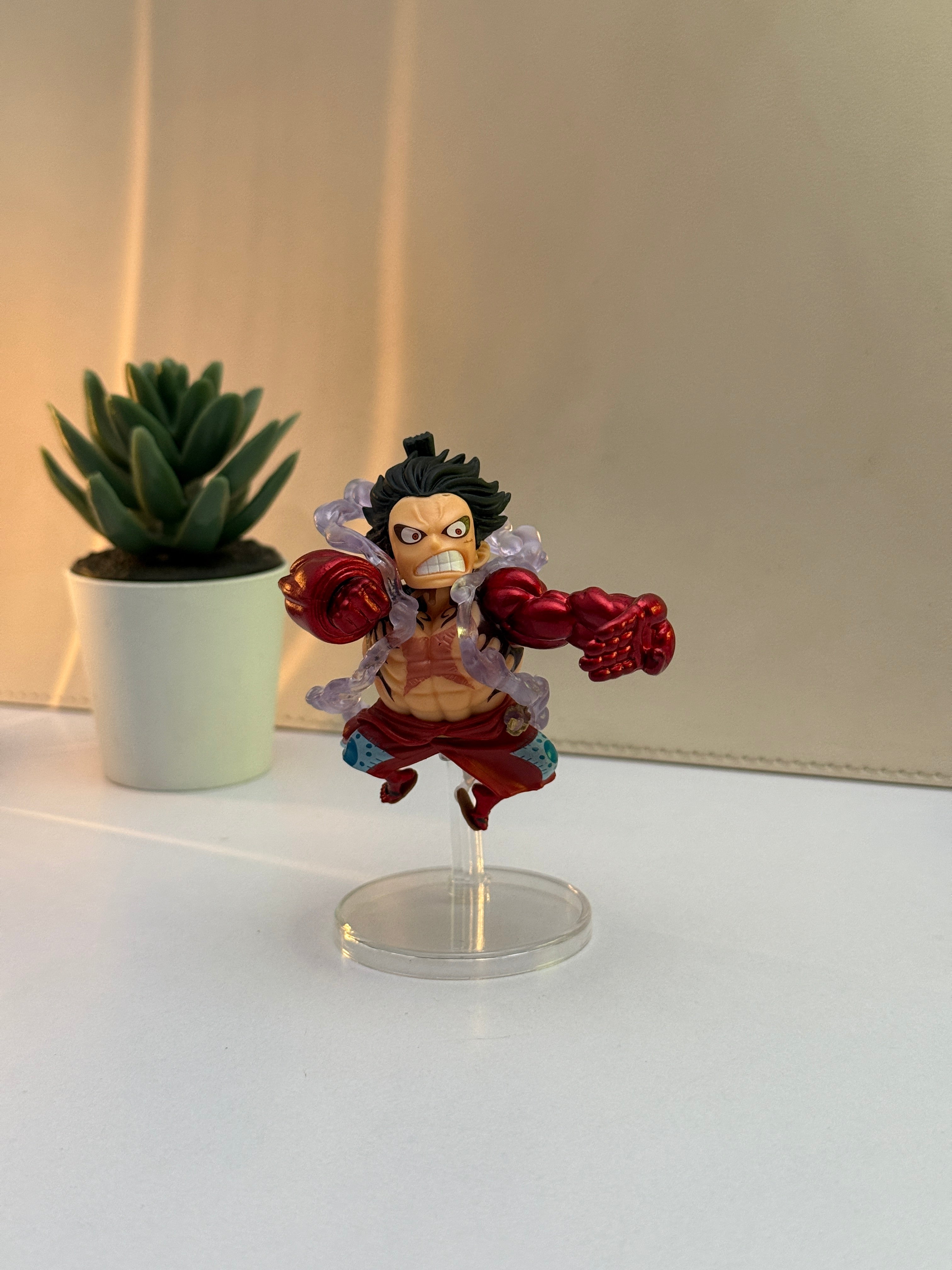 Monkey D. Luffy Gear 4 Boundman Figure - 10cm One Piece Dynamic Pose Collectible