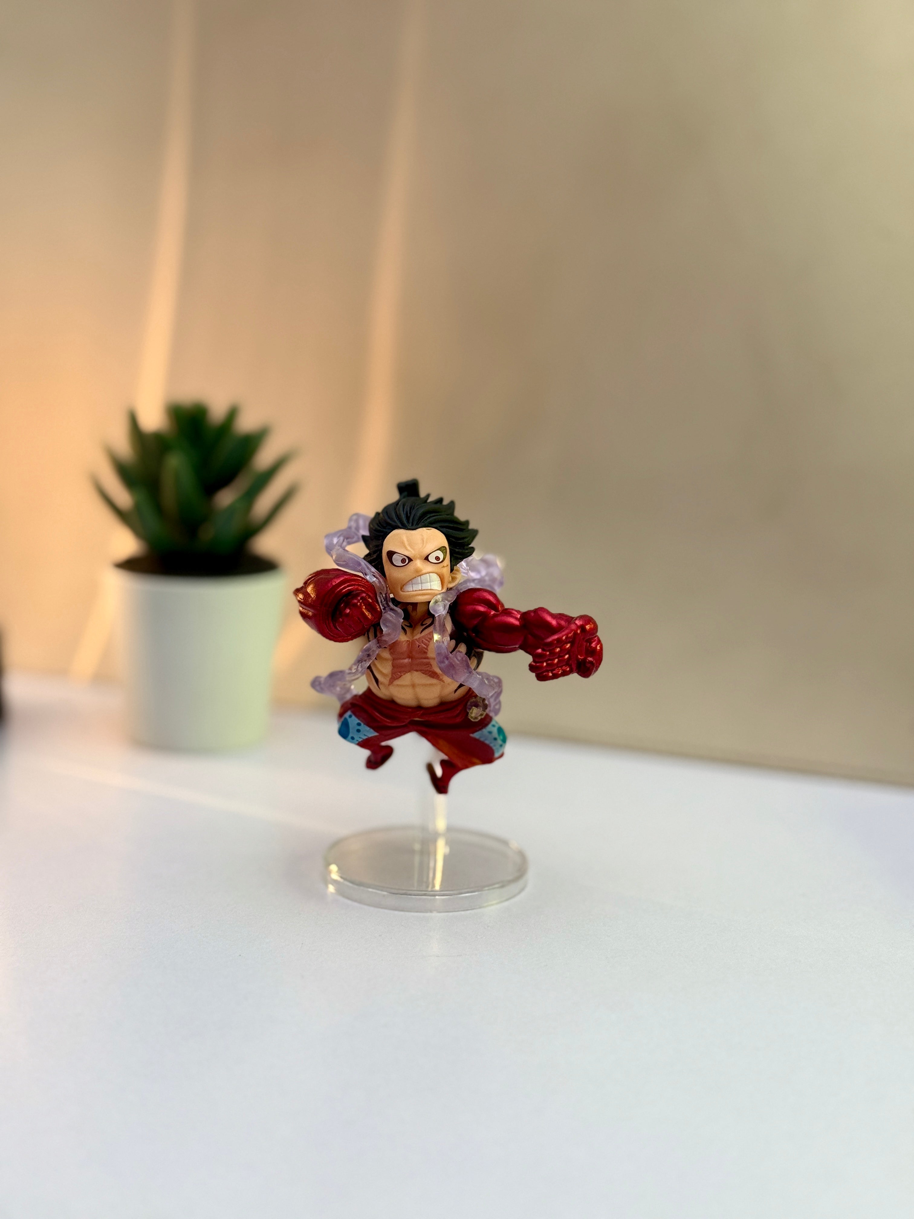 Monkey D. Luffy Gear 4 Boundman Figure - 10cm One Piece Dynamic Pose Collectible