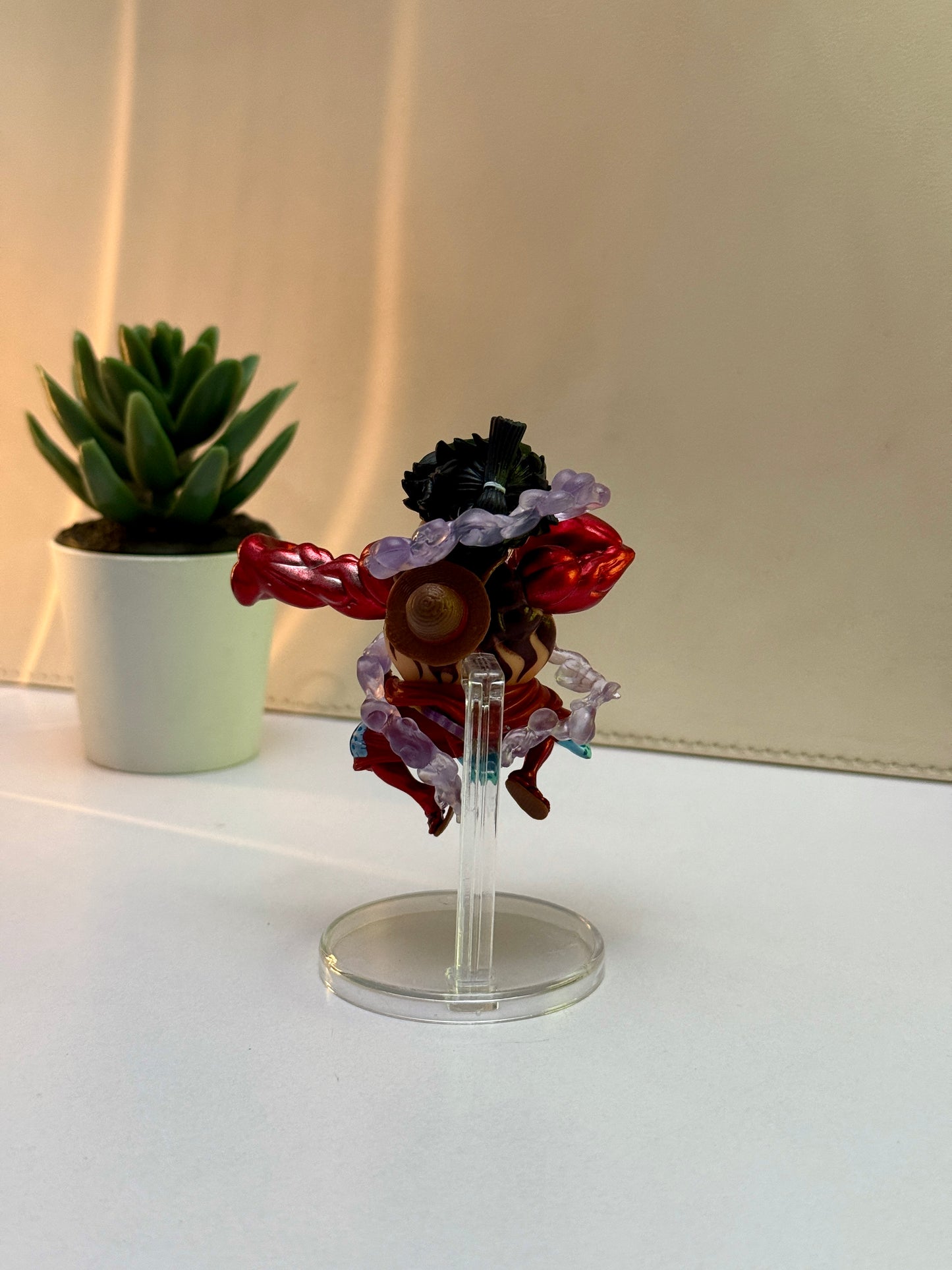 Monkey D. Luffy Gear 4 Boundman Figure - 10cm One Piece Dynamic Pose Collectible