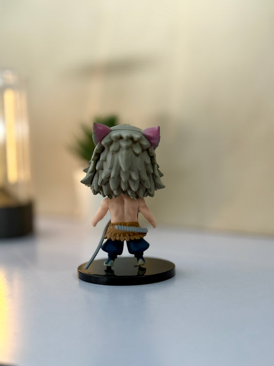 Demon Slayer Inosuke Hashibira 10cm Chibi Figure - Kimetsu no Yaiba Collectible