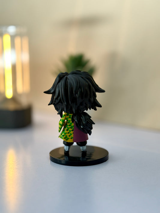 Demon Slayer Giyu Tomioka 10cm Chibi Figure - Kimetsu no Yaiba Collectible